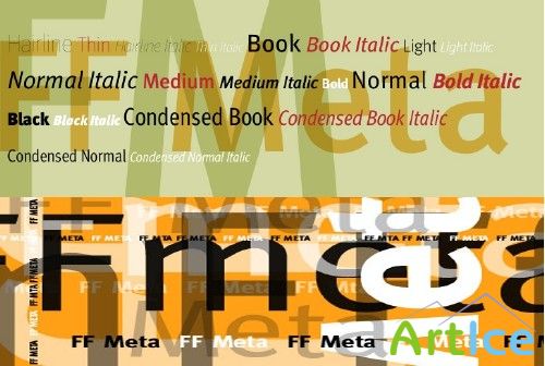Commercial Fonts Collection for MAC