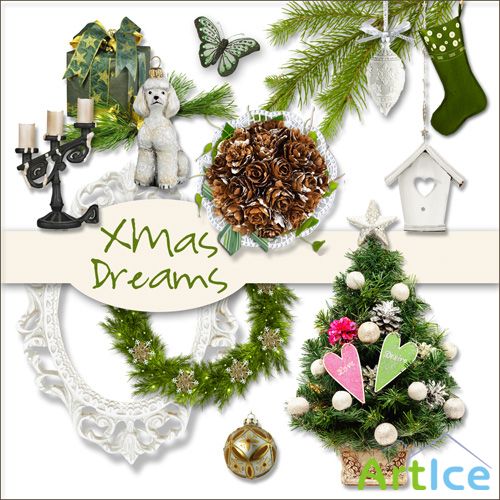 Xmas Dreams PNG Files