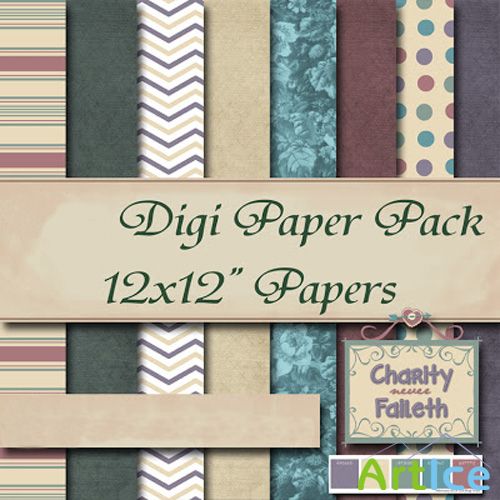 Charity Paper Pack JPG Files
