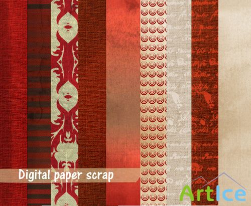 Digital Paper Scrap JPG Files