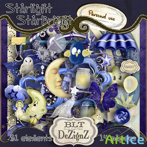 Scrap - Starlight Starbright PNG and JPG Files