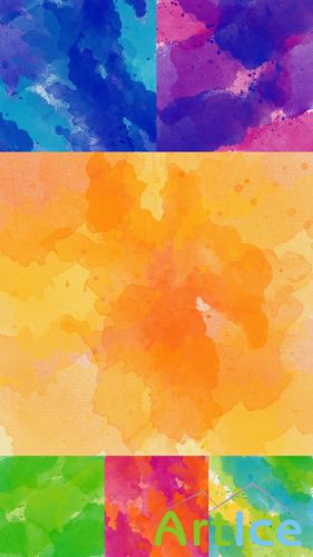 Watercolor on paper Texture JPG Files