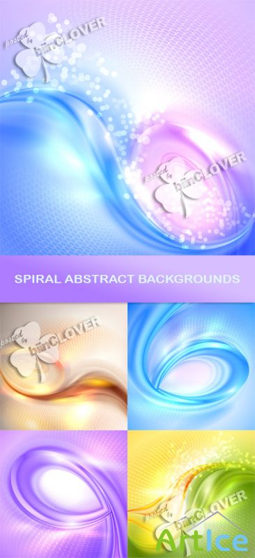 Spiral abstract backgrounds 0546