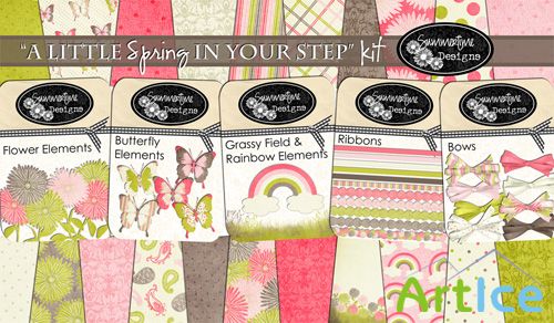 Scrap - A Little Spring in Your Step PNG and JPG Files