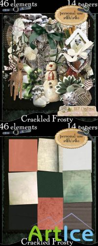 Scrap - Crackled Frosty PNG and JPG Files
