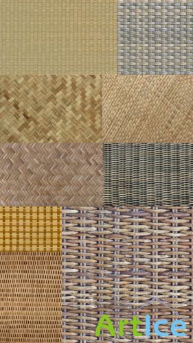 Wicker Textures JPG Files