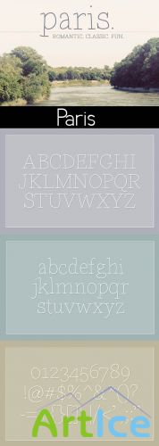 Paris TrueType Font