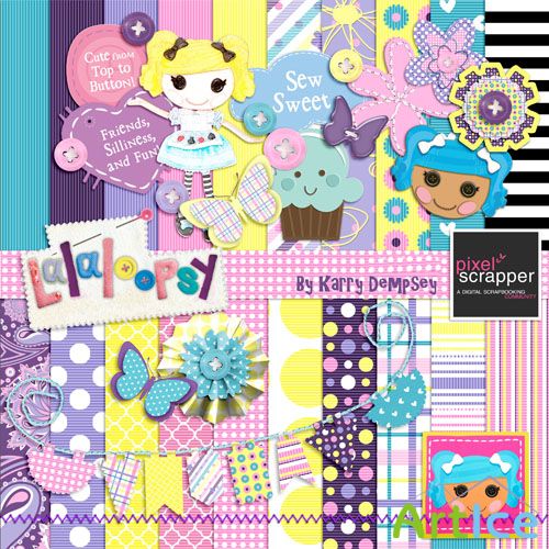 Scrap - Lalaloopsy PNG and JPG