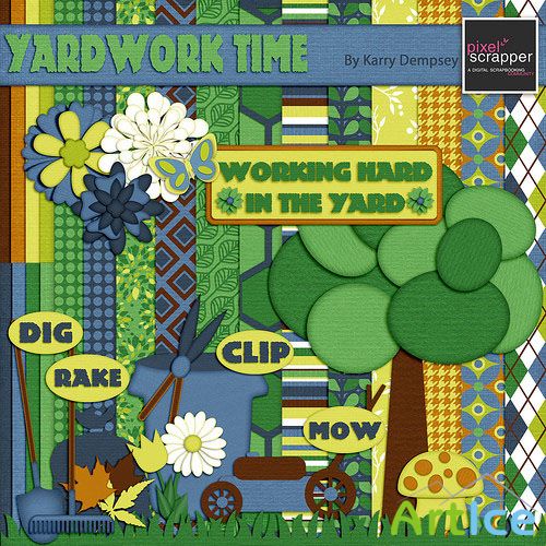 Scrap - Yardwork Time PNG and JPG