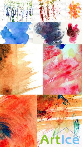 Watercolor Textures JPG