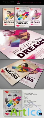 CreativeMarket - Minimalistic Party/Show Flyer 10