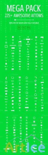 CreativeMarket - Mega Pack of Awesome Arrows