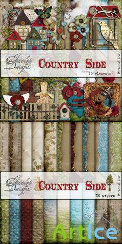Scrap - Country Side PNG and JPG