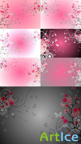 Flower Pattern Textures JPG