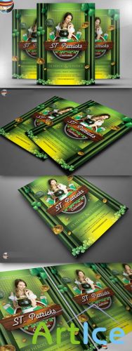 CreativeMarket - St. Patrick's Day Celebration 2 PSD