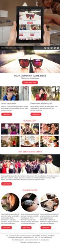 CreativeMarket - Clean Multipurpose Email Newsletter 22024