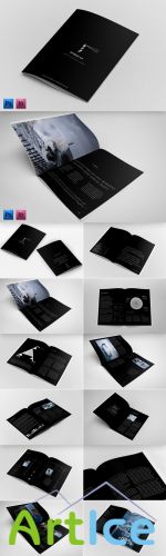 CreativeMarket - Annual Report & Brochure Template