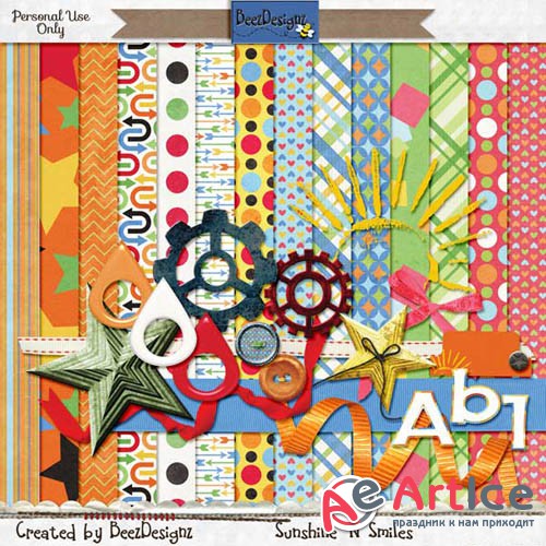 Scrap - Sunshine `N Smiles PNG and JPG