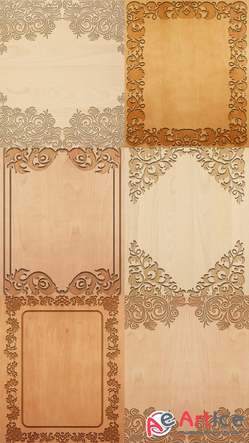 Carved Wood Textures JPG Files