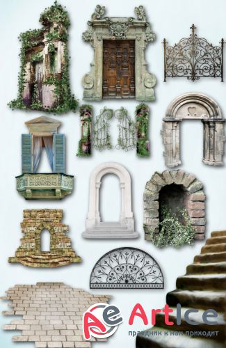 Old Castle PNG Files