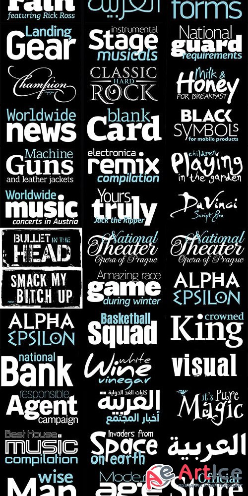 Parachute Ultimate Font Family
