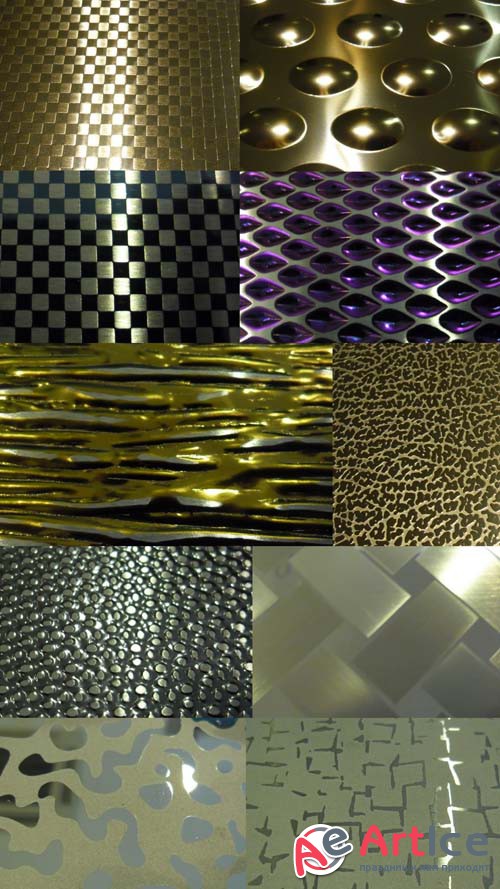 Brilliant Metal Textures JPG Files