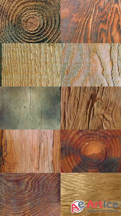 Wood Textures Pack 4 JPG Files