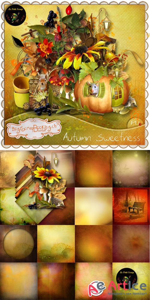 Scrap - Autumn Sweetness PNG and JPG