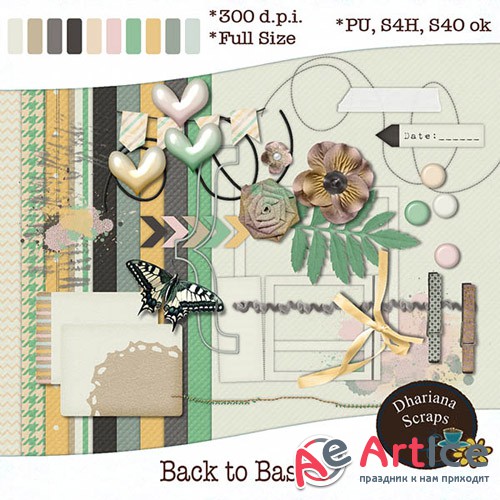 Scrap - Back to Basics PNG and JPG