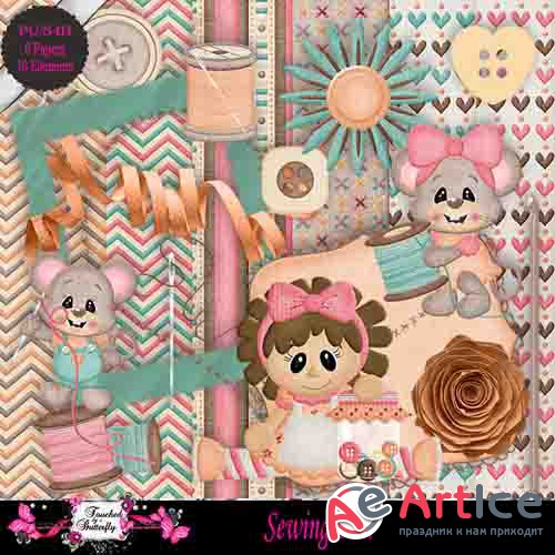 Scrap - Sewing Fun PNG and JPG