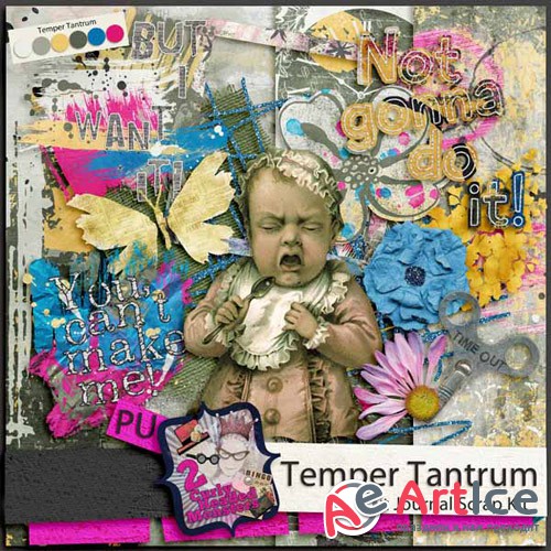 Scrap - Temper Tantrum PNG and JPG