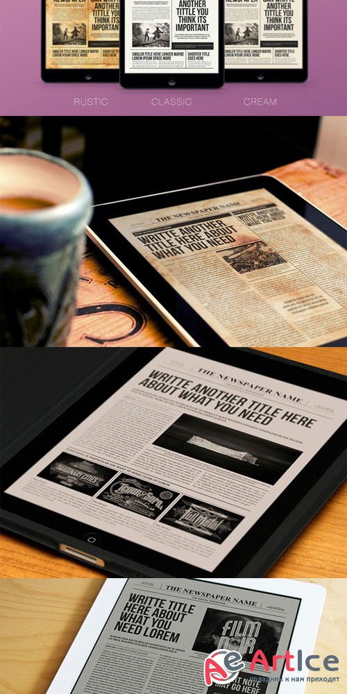 CreativeMarket - The Digital Newspaper