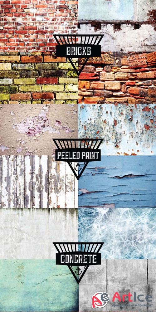 CreativeMarket - 52 Handcrafted Industrial Textures