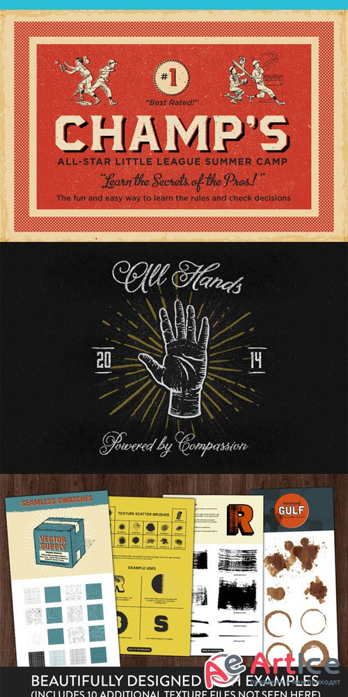 Creativemarket - VectorSupply - Vector Textures 18931