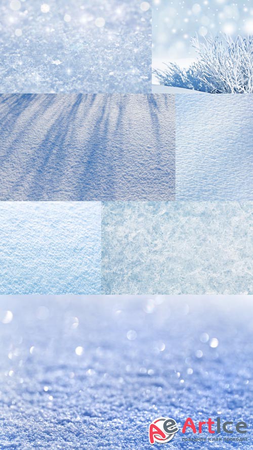 Snow Backgrounds JPG Files