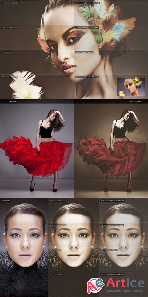 Chocolate Action - Creativemarket 59058