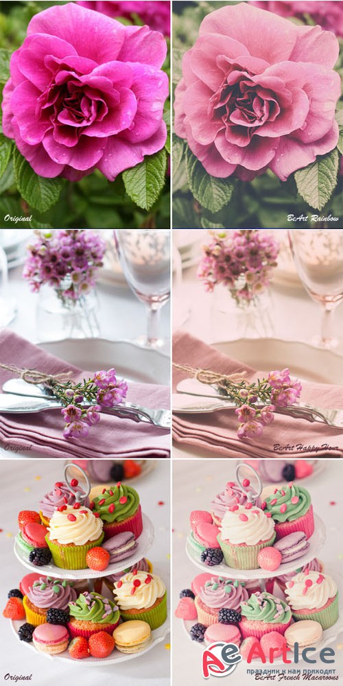 Pastel Colors Lightroom Presets - Creativemarket 107361