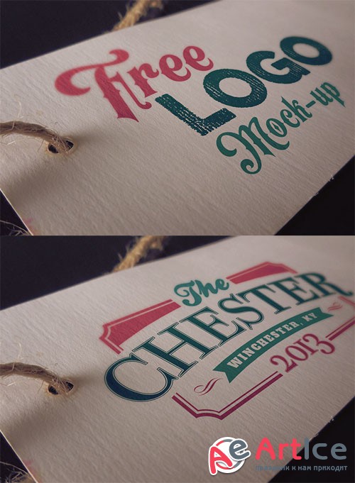 Photorealistic Logo/Text Mockup PSD Template