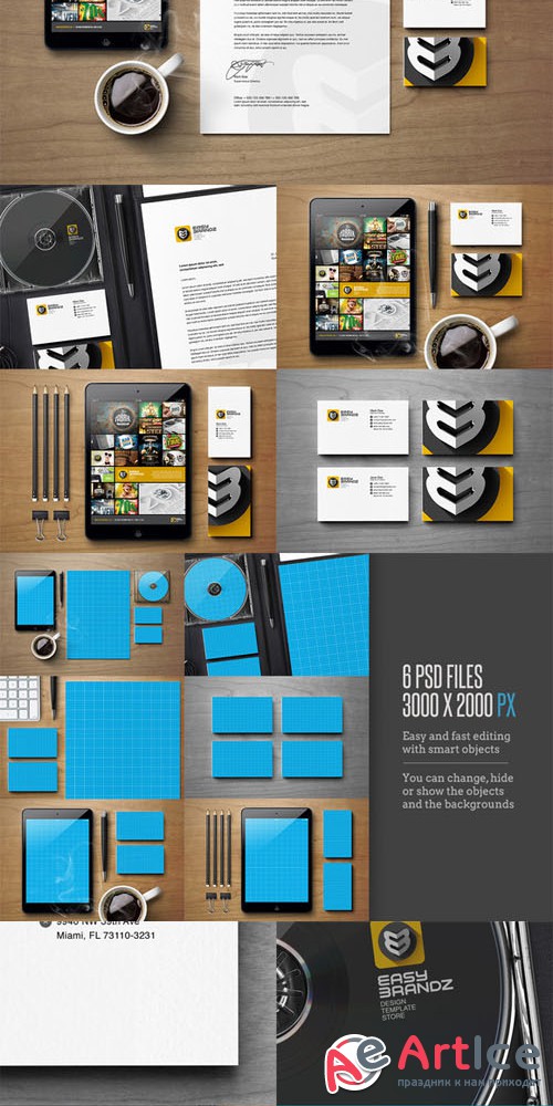 Stationery Mockups Vol.01 - Creativemarket 20028