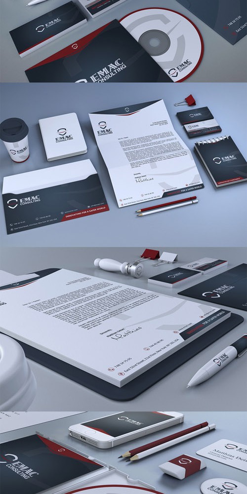 Blue Corporate Identity