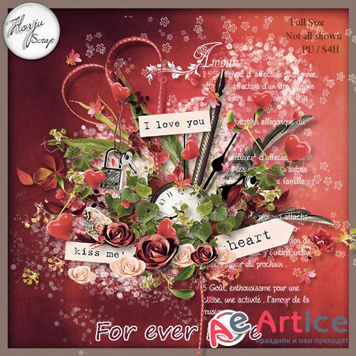 Scrap - Forever Love PNG and JPG
