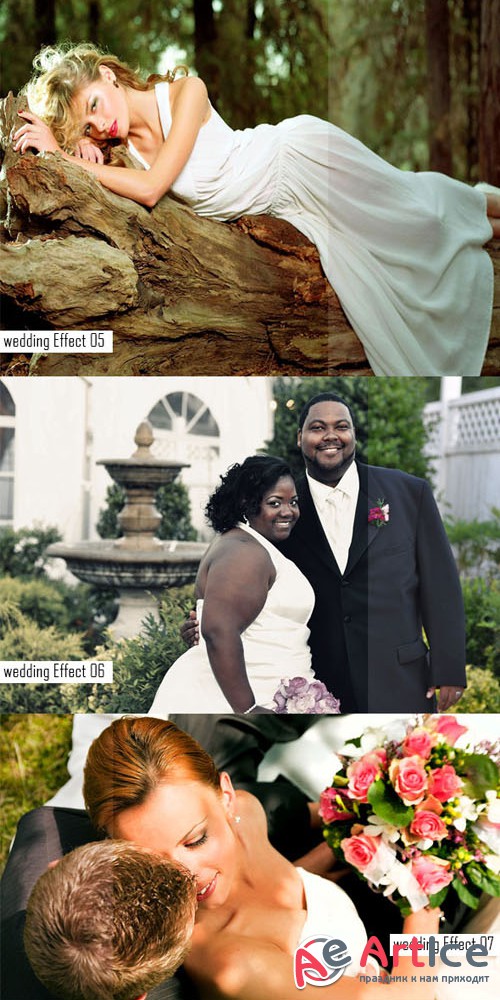 20 Wedding Photo Effects - Graphicriver 10485733