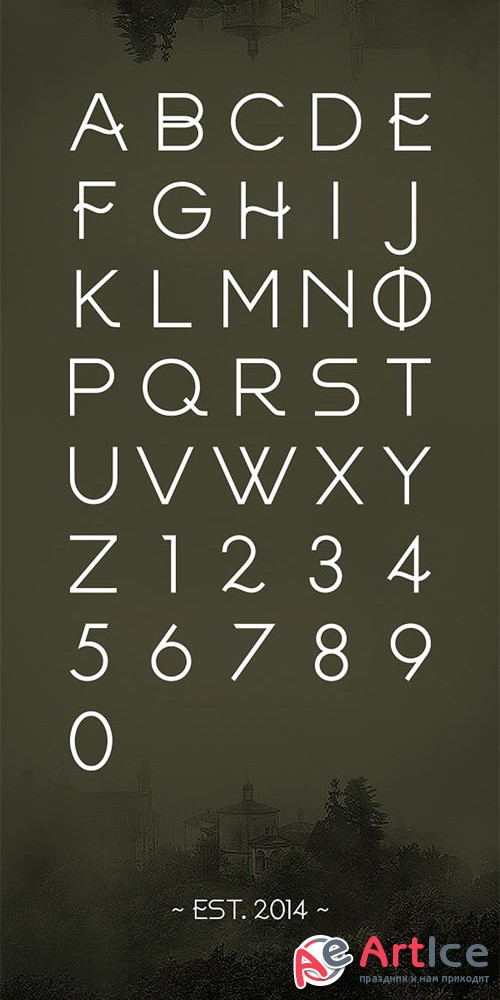 Frinco Creative Font