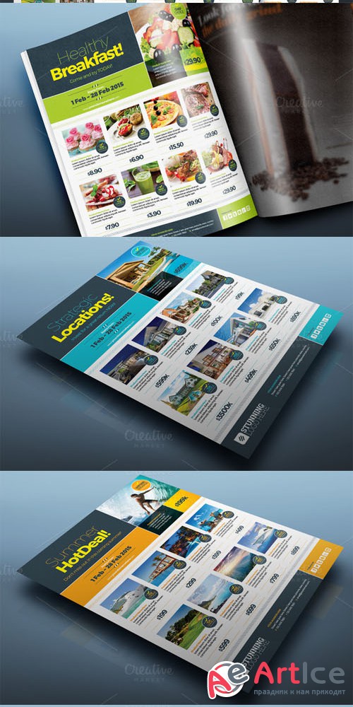 Multipurpose Product Promotion Flyer - Creativemarket 162612