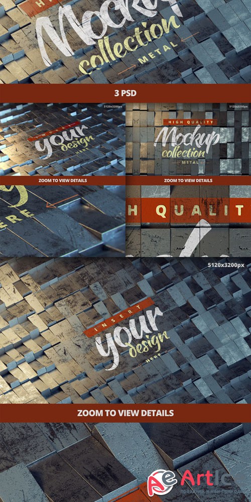 Metal Mock-up Collection - CM 138662
