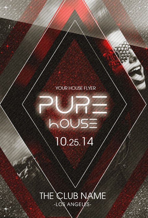 House Flyer Template PSD
