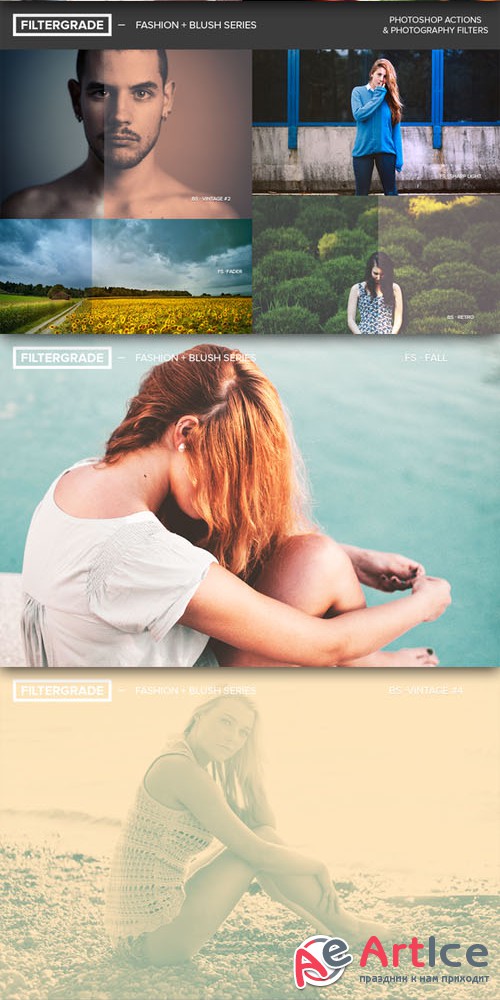 FilterGrade Fashion + Blush Series - Creativemarket 19746