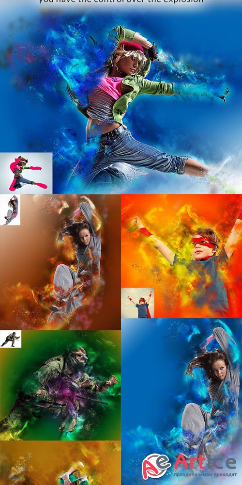 Graphicriver - Oblivion Photoshop Action 11784709
