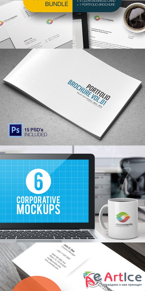 Creativemarket - Corporative Bundle 313861