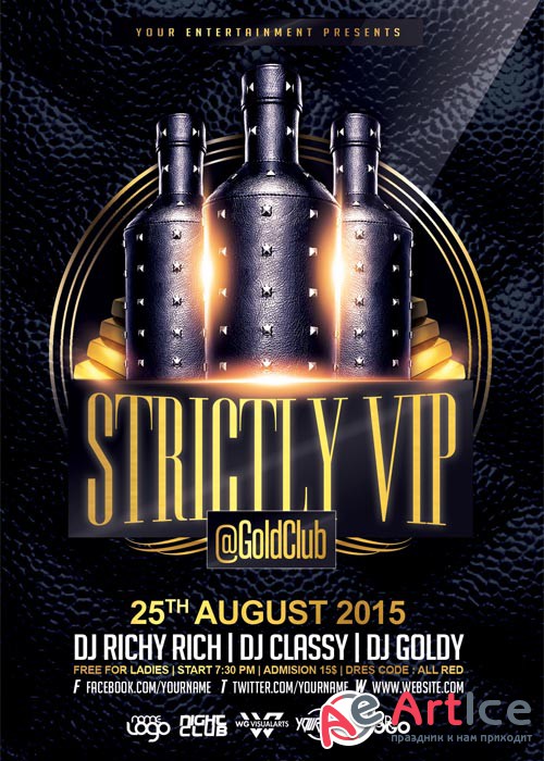 LUXURY VIP Flyer Template